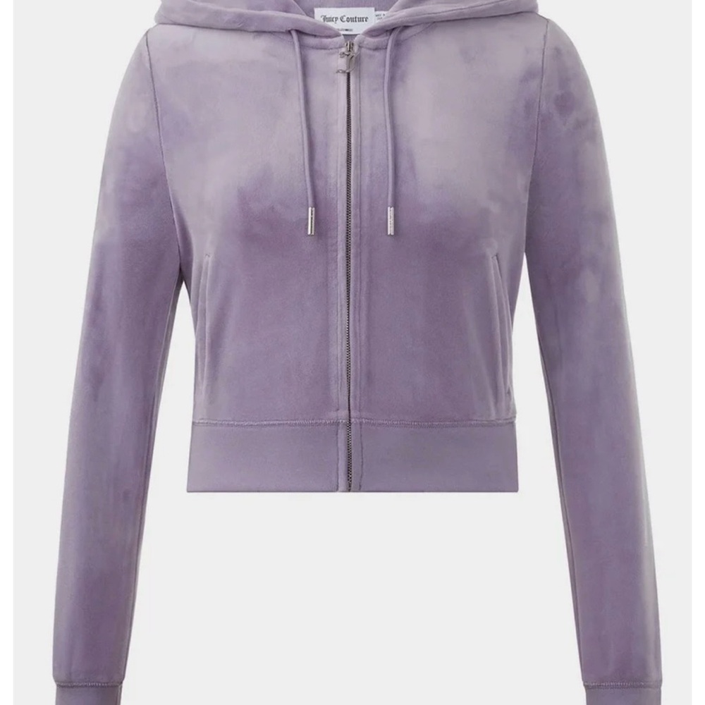 Juicy Couture Lavender Velour Hoodie